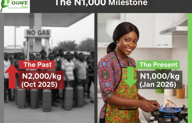 Cooking Gas Prices are Finally Dropping: Is the “N1,000 per KG” Dream Finally Here?