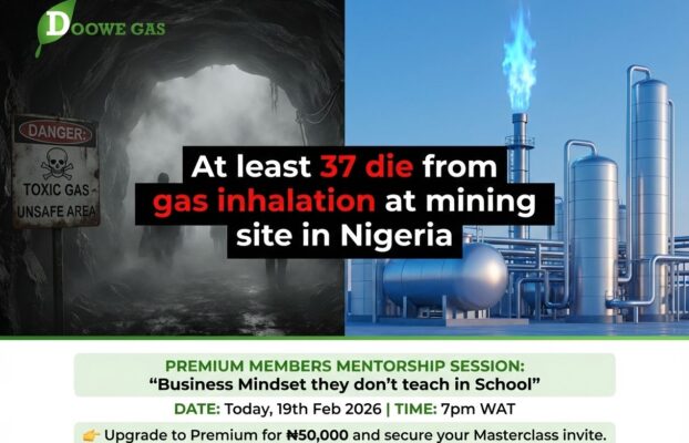 Suspected carbon-monoxide leak kills at least 30 miners in Nigeria, witnesses say